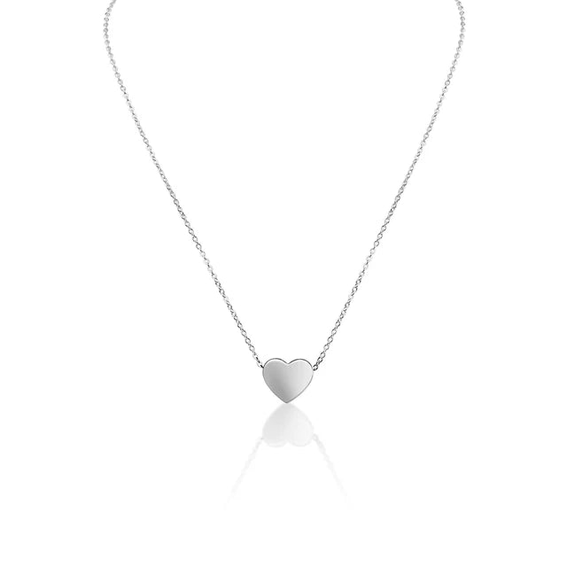 Heart Initial Necklace