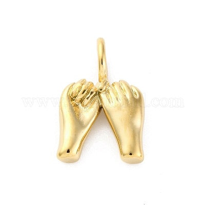Stainless Steel Pinky Promise Charm