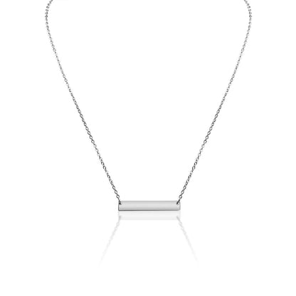 Polished Bar Necklace